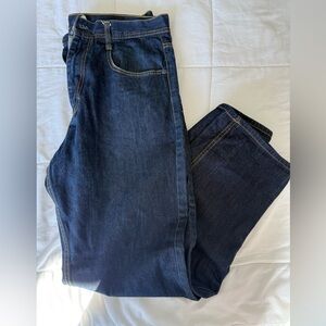 Akademiks Dark Blue Relaxed Jeans
